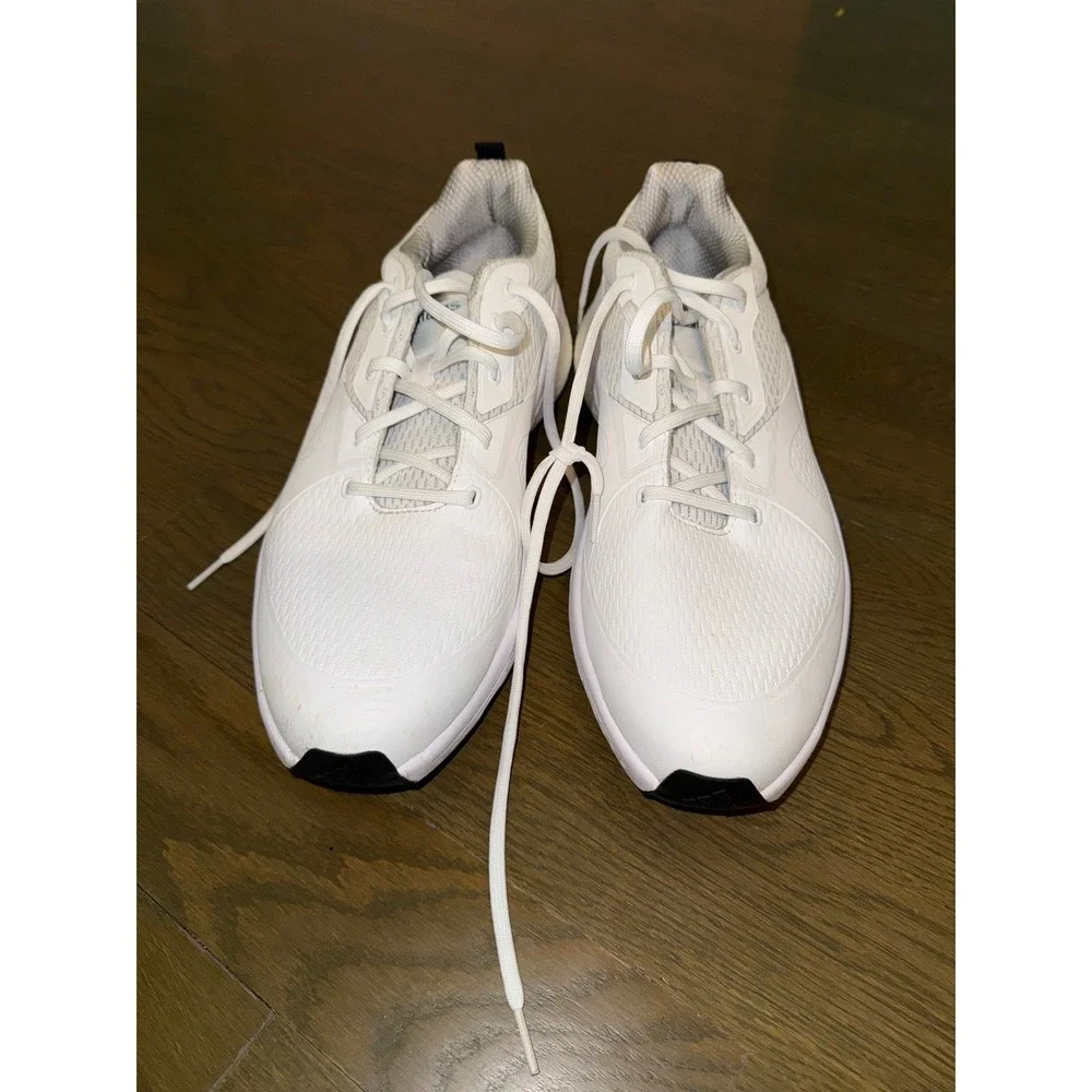 Adidas Solarmotion Spikeless Golf Shoes White Silver GX6425 Mens Size 14